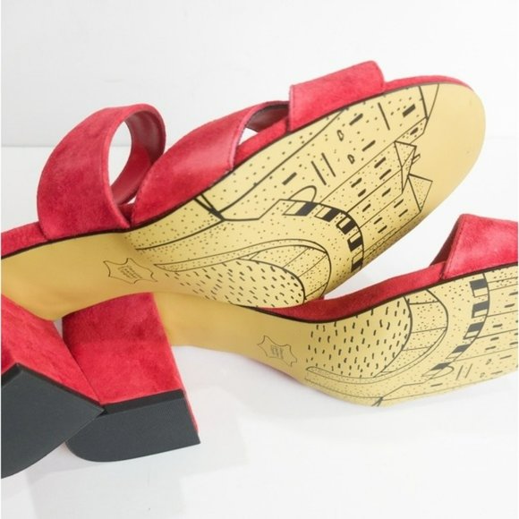 Bella Vita Korrine Block Heel Sandals-10W - Picture 9 of 10